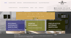 Desktop Screenshot of grupotecnicobarcelona.com