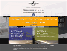 Tablet Screenshot of grupotecnicobarcelona.com